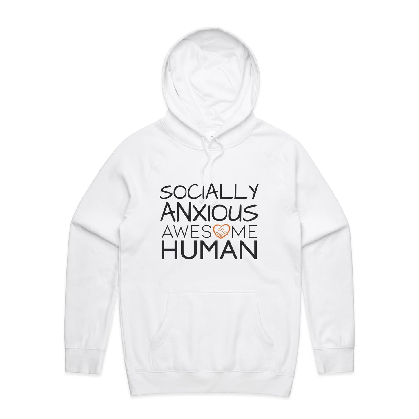 Socially Anxious Awesome Human Hoodie