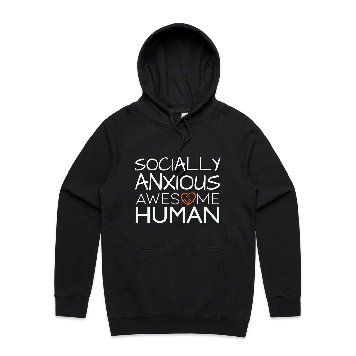 Socially Anxious Awesome Human Hoodie
