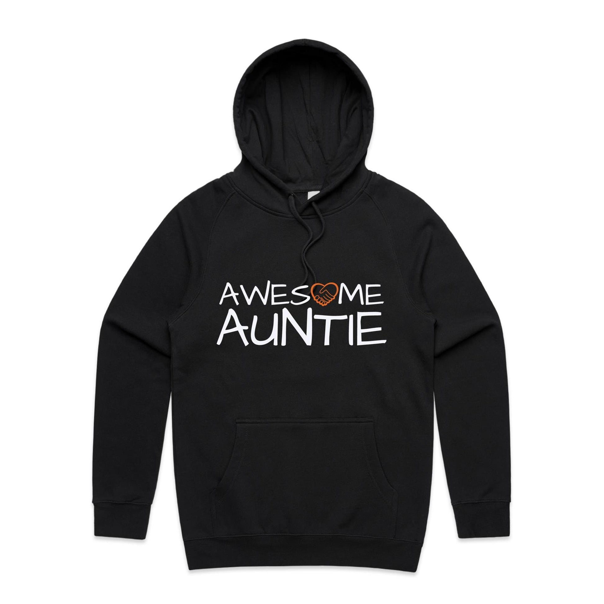 Awesome Auntie Hoodie black