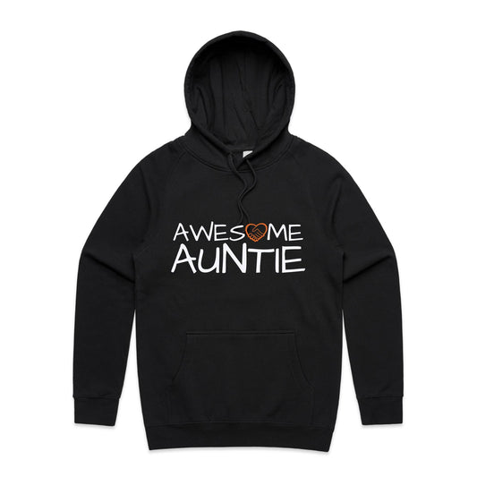 Awesome Auntie Hoodie black