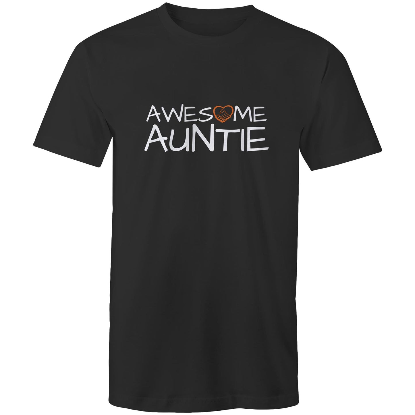 Awesome Auntie Tshirt black