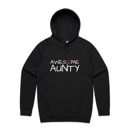 Awesome Aunty Hoodie black
