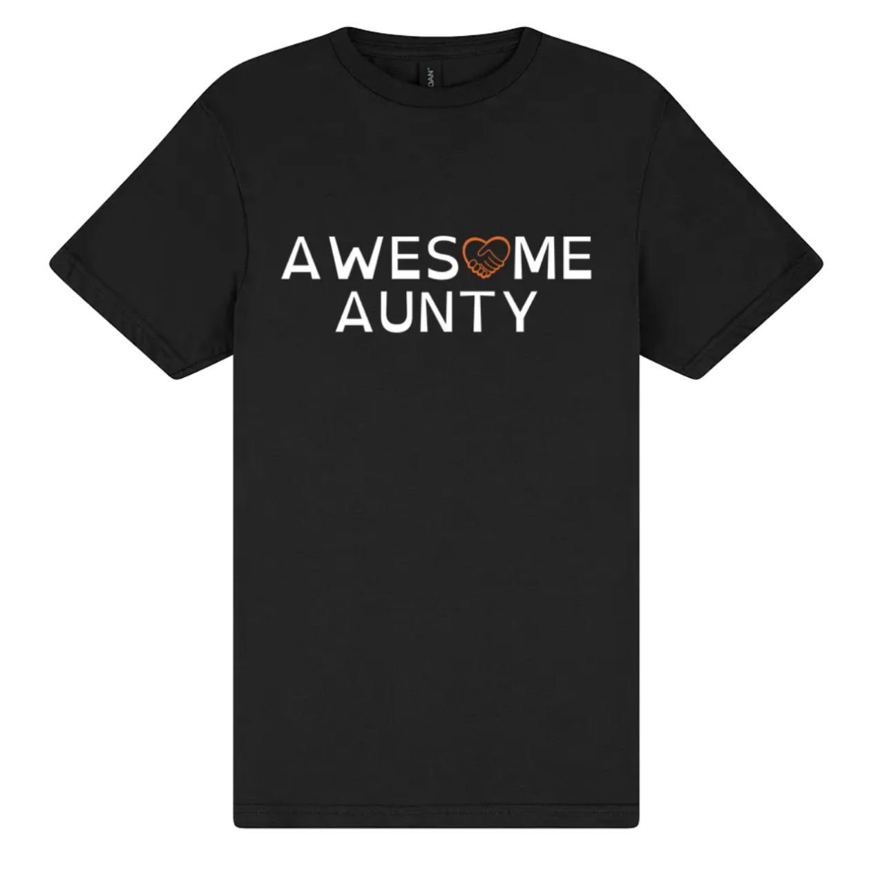 Awesome Aunty Tshirt black