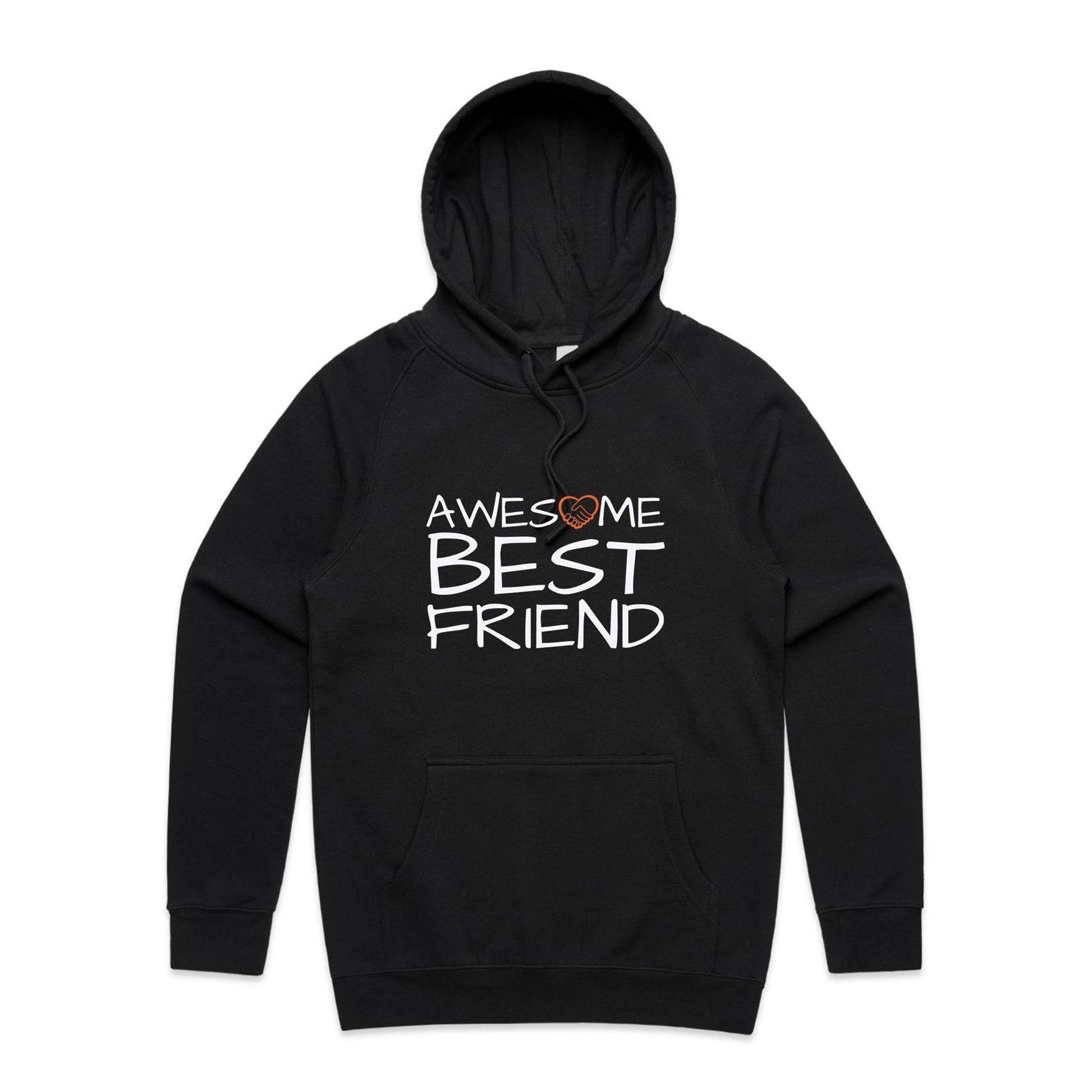 Awesome Best Friend Hoodie black