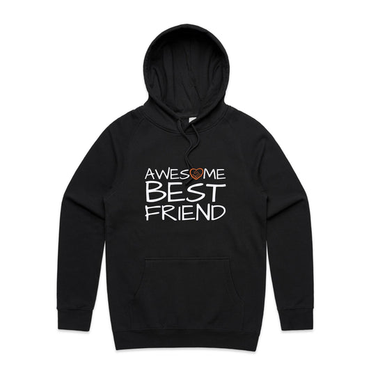 Awesome Best Friend Hoodie black