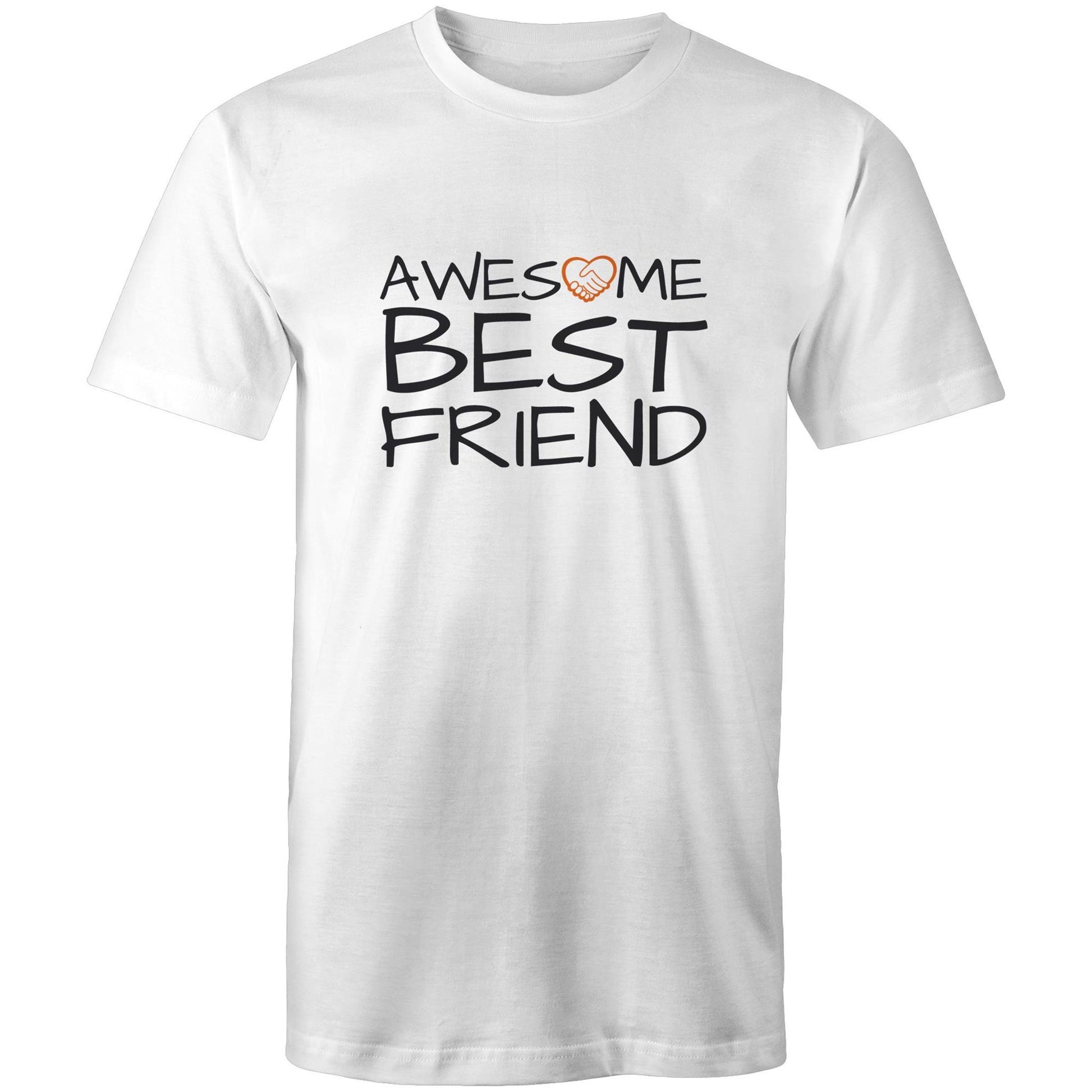 Awesome Best Friend shirt white