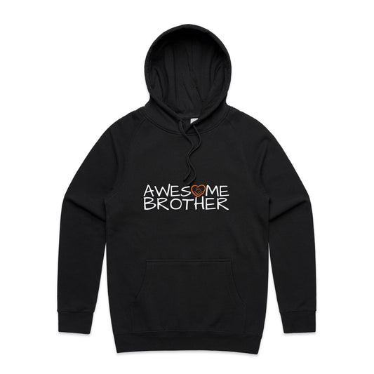 Awesome Brother Hoodie black
