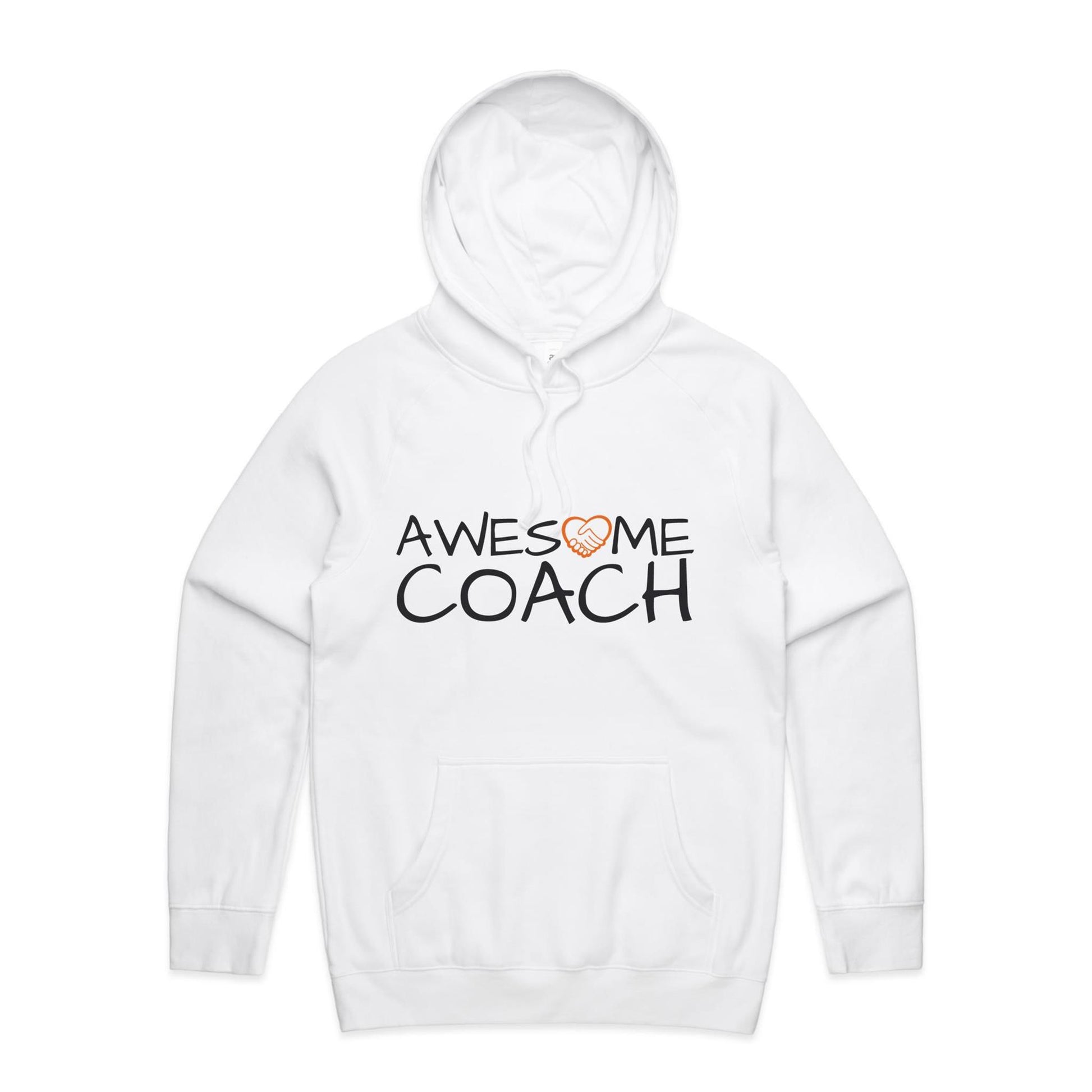 Awesome Coach Hoodie white