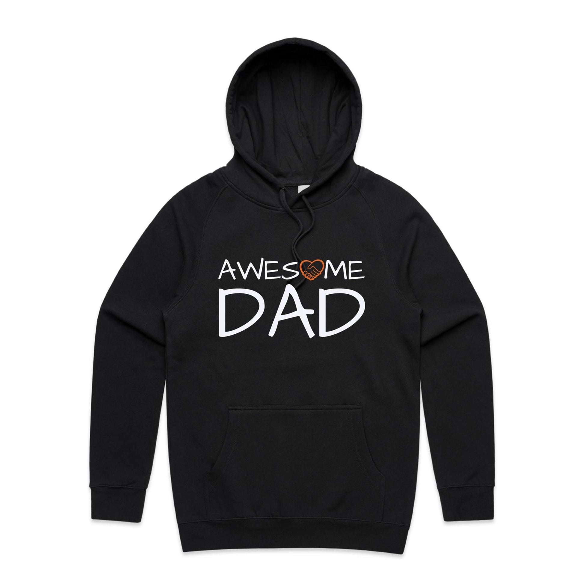 Awesome Dad Hoodie black
