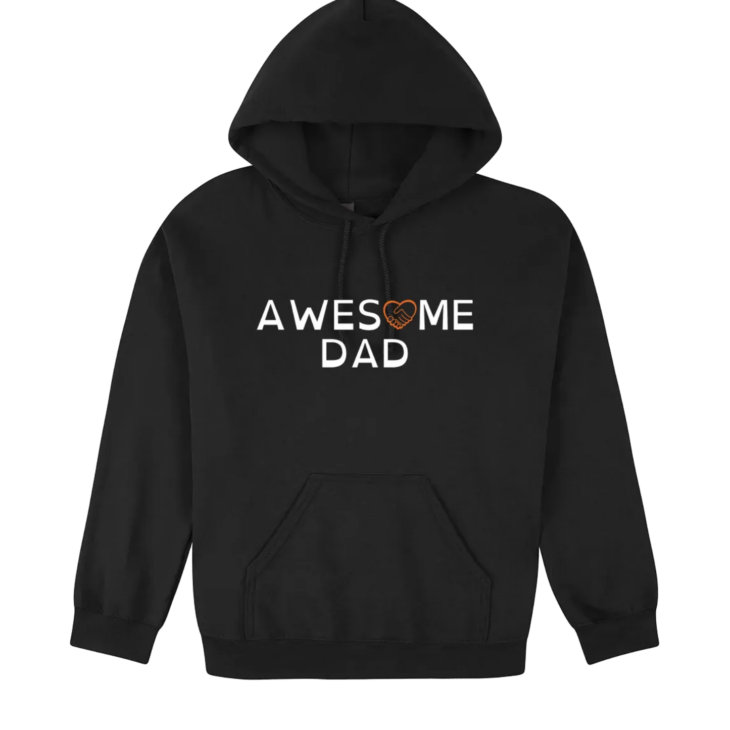 Awesome Dad Hoodie black
