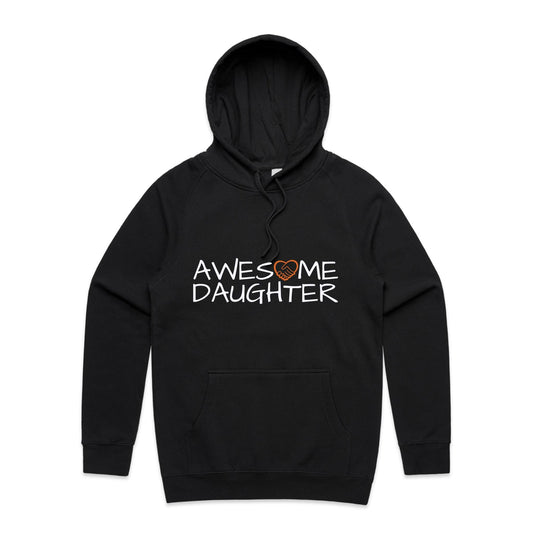 Awesome Daughter Hoodie black