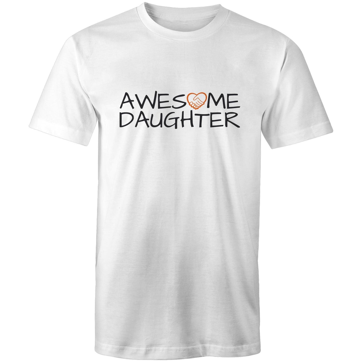 Awesome Daughter Tshirt white