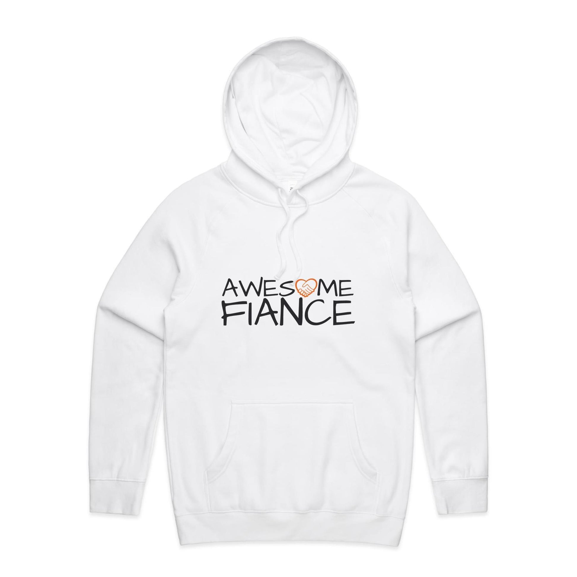 Awesome Fiance Hoodie white