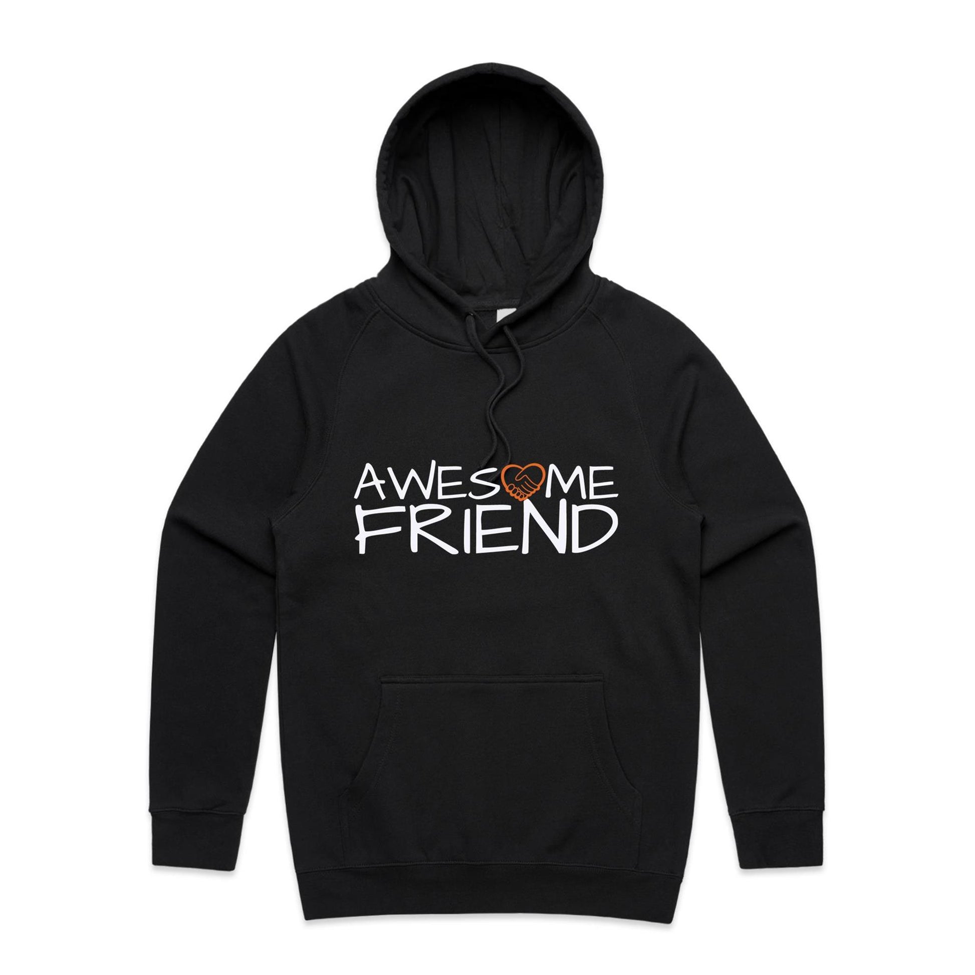 Awesome Friend Hoodie black