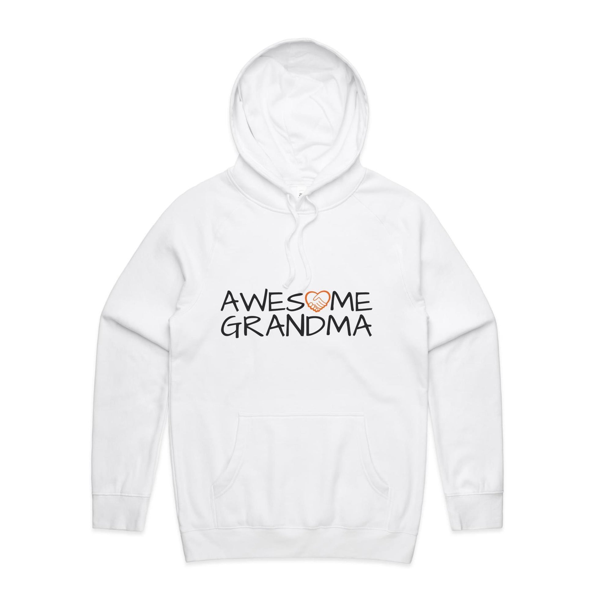 Awesome Grandma Hoodie white