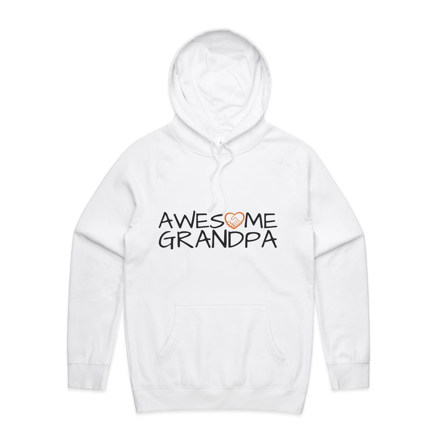 Awesome Grandpa Hoodie white