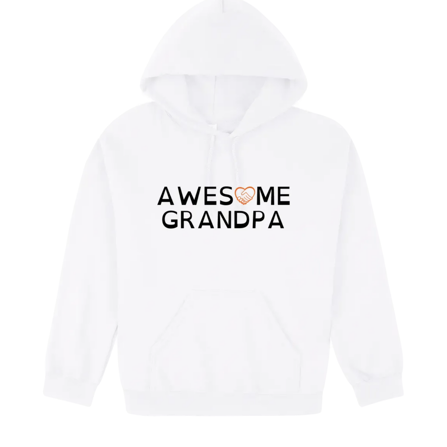 Awesome Grandpa Hoodie white