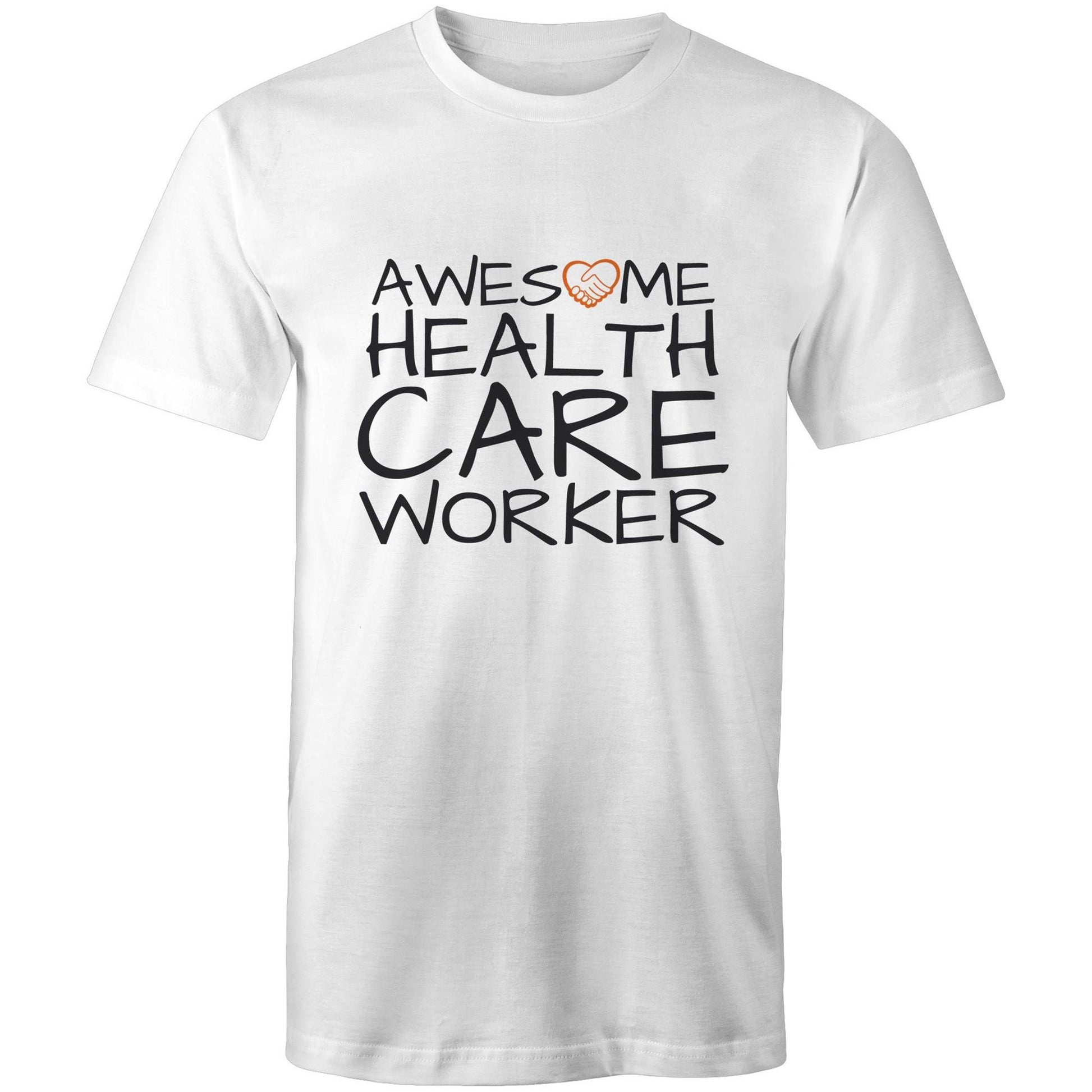 Awesome Health Care Worker Tshirt white