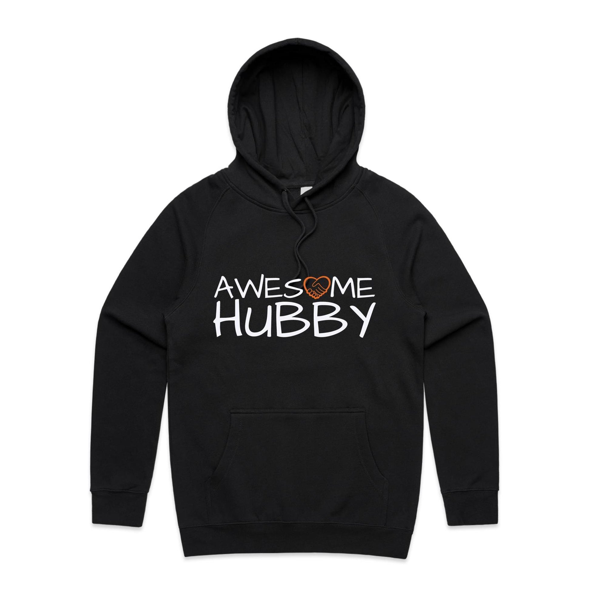 Awesome Hubby Hoodie black