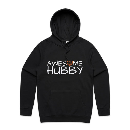 Awesome Hubby Hoodie black