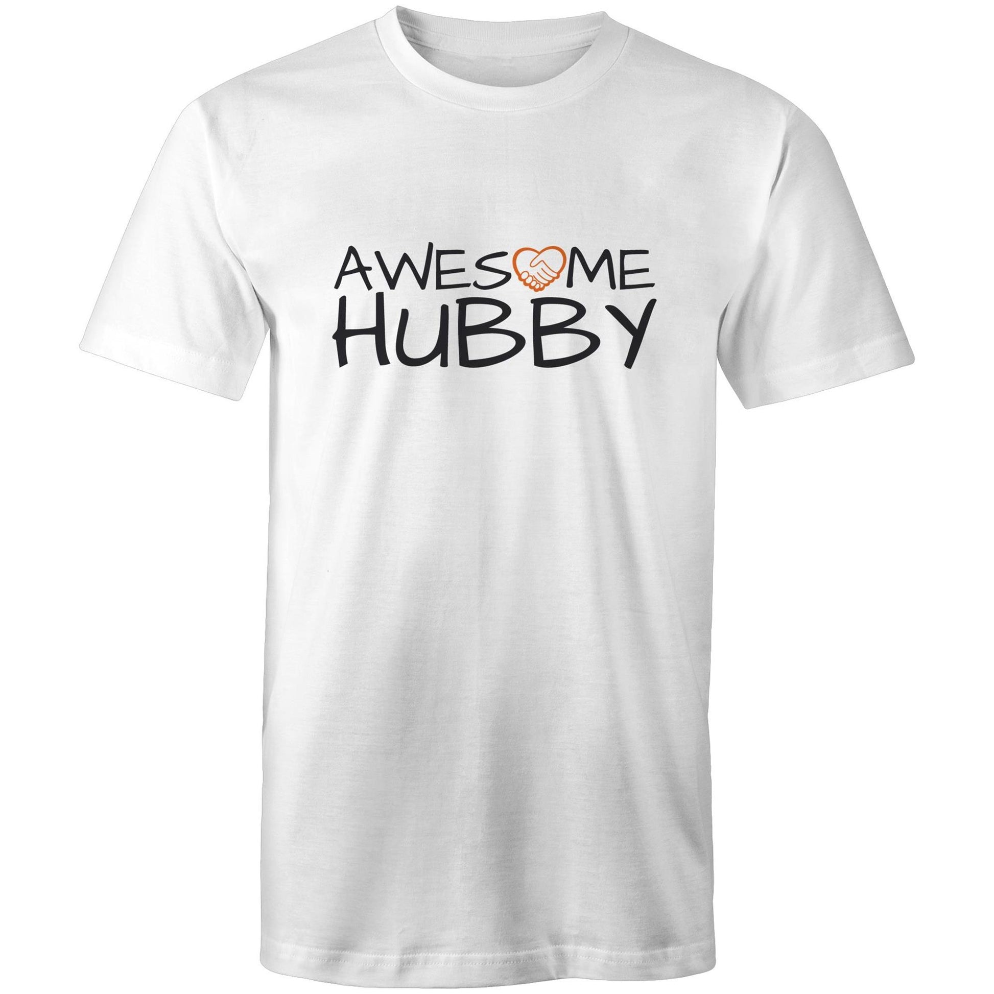 Awesome Hubby Tshirt white