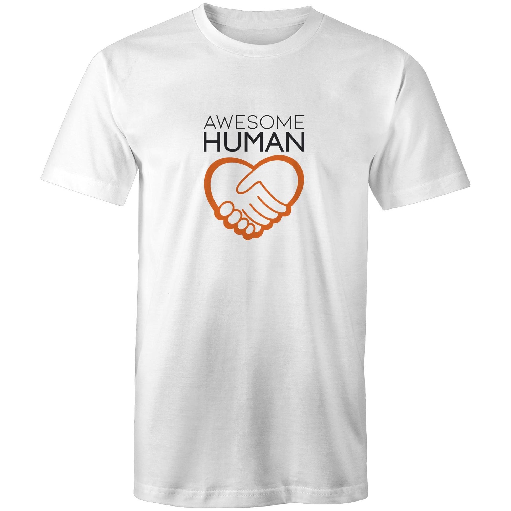 Awesome Human 1 Tshirt white