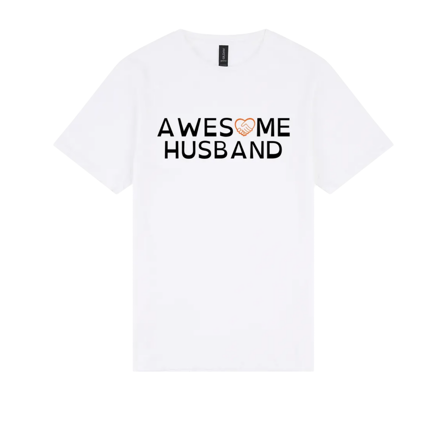 Awesome Husband Tshirt white
