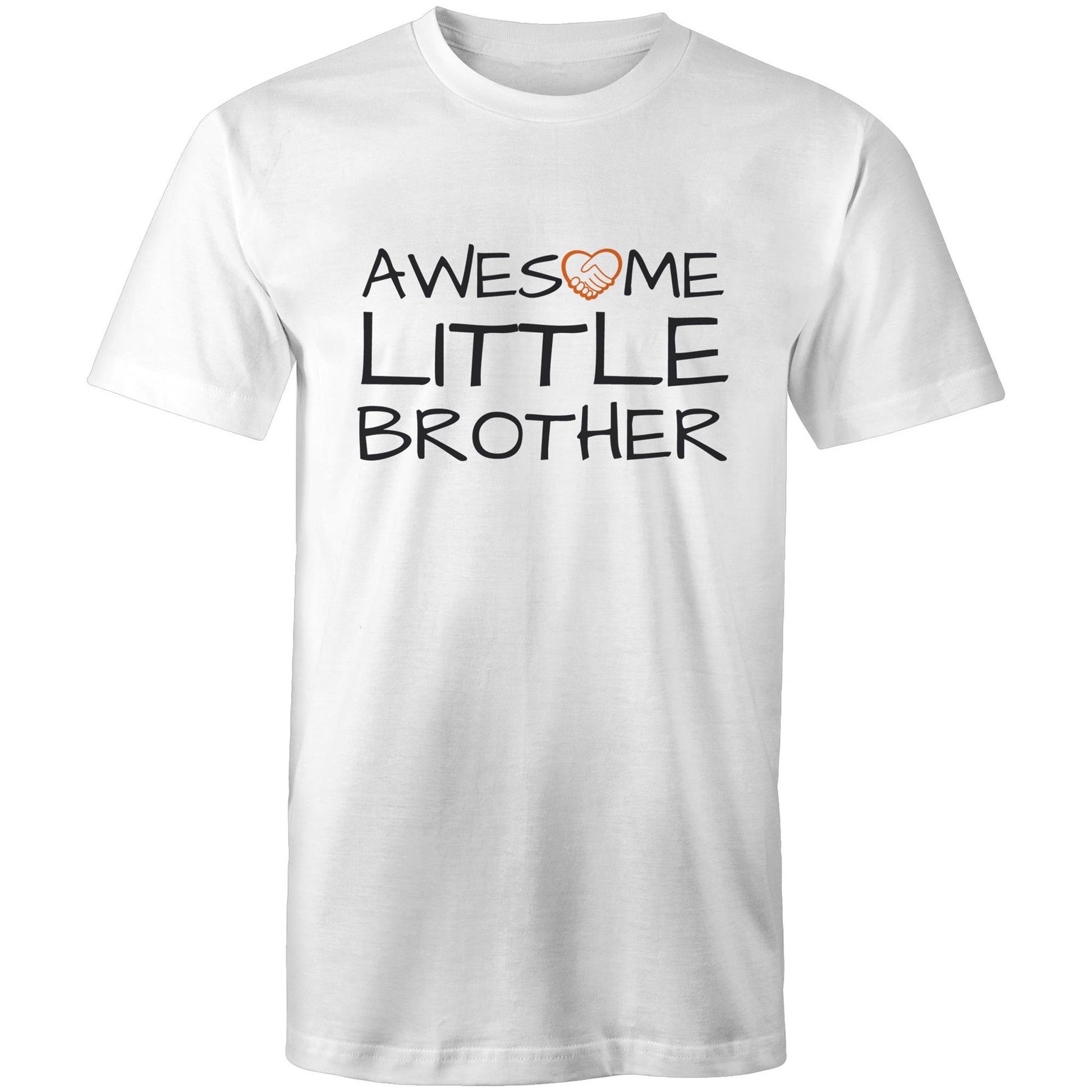 Awesome Little Brother Tshirt white