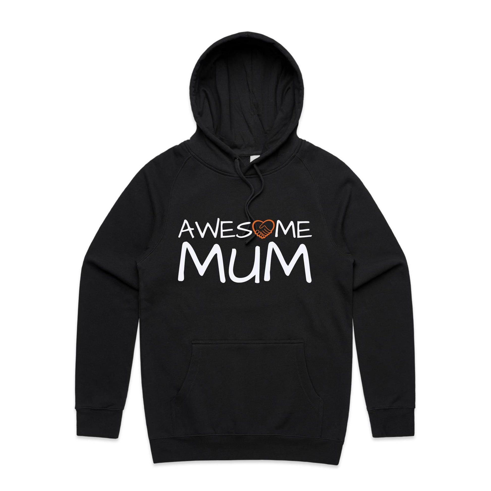 Awesome Mum Hoodie black