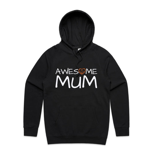 Awesome Mum Hoodie black