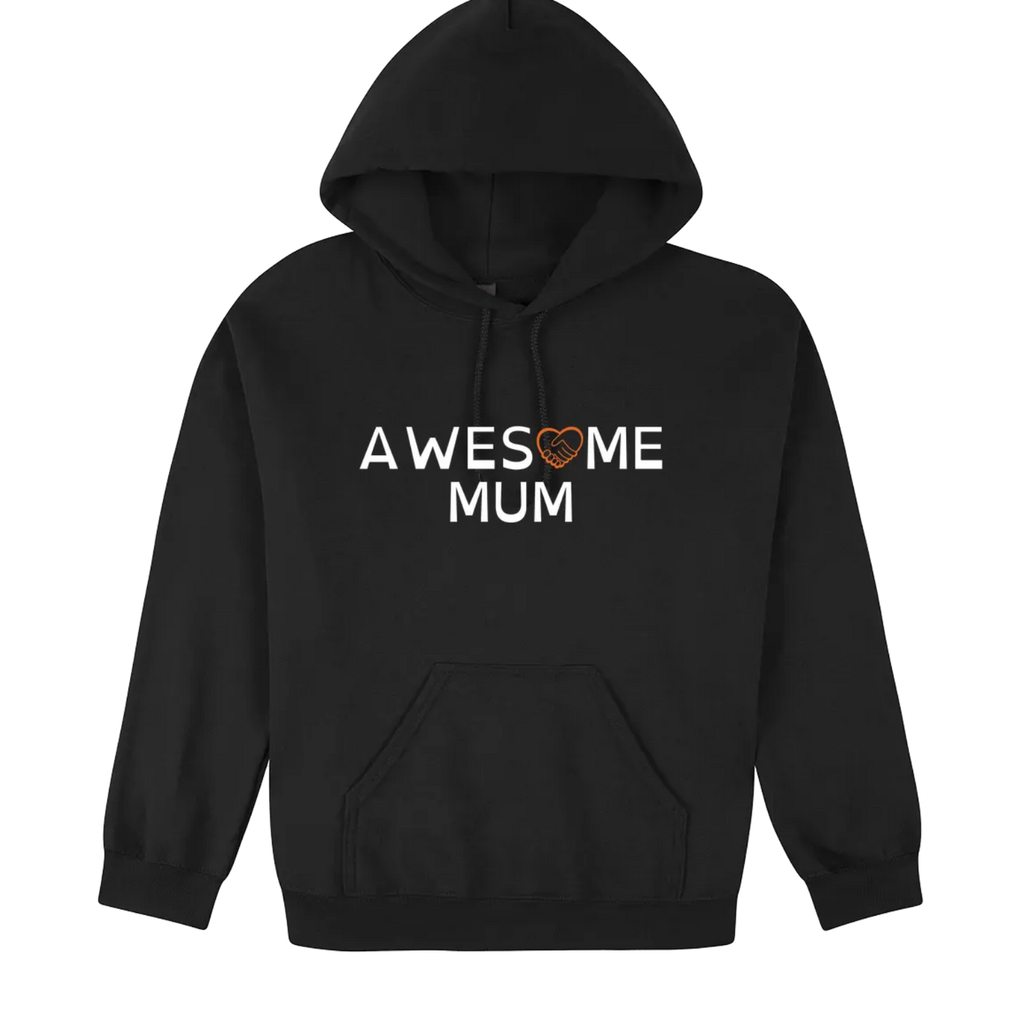 Awesome Mum Hoodie black