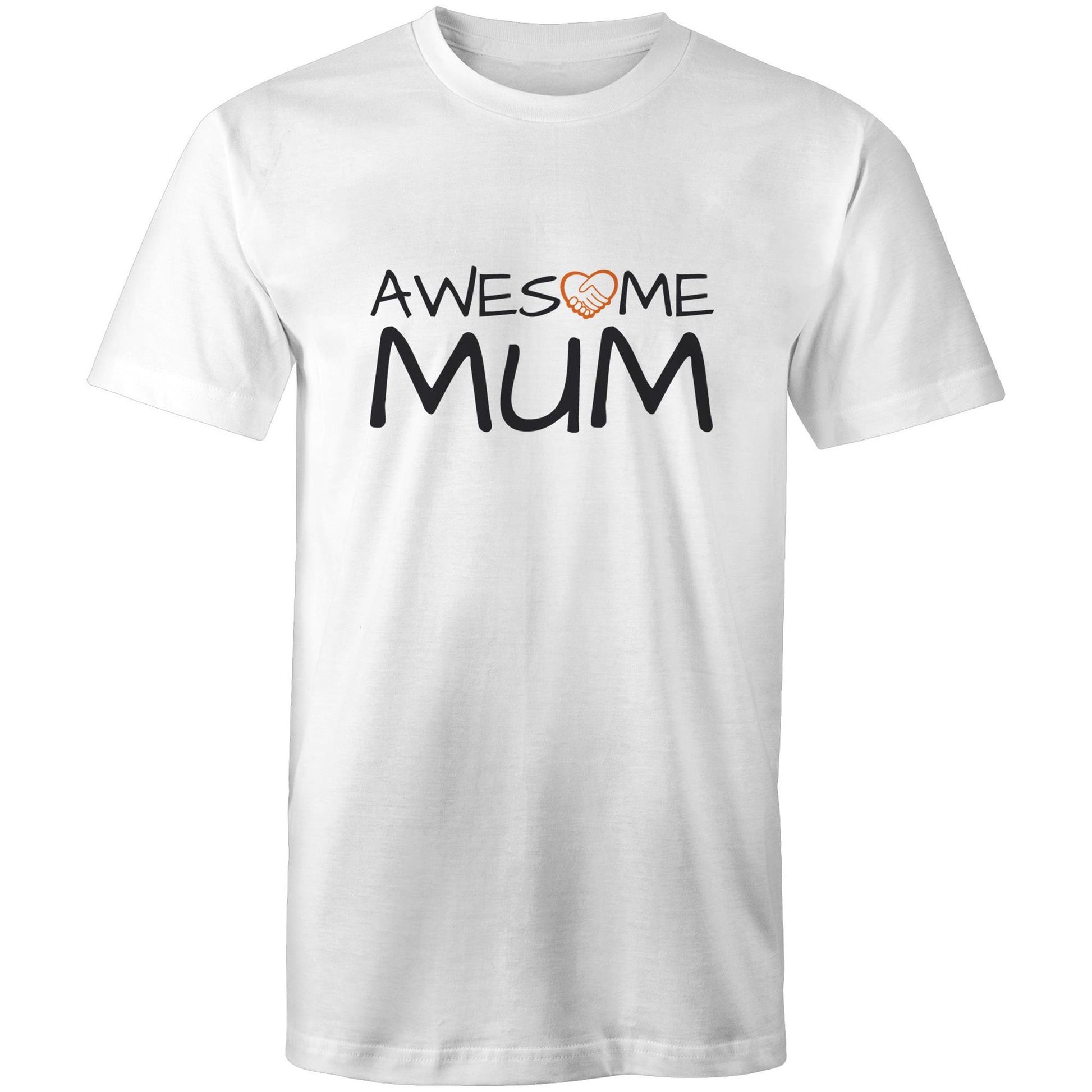 Awesome Mum Shirt white