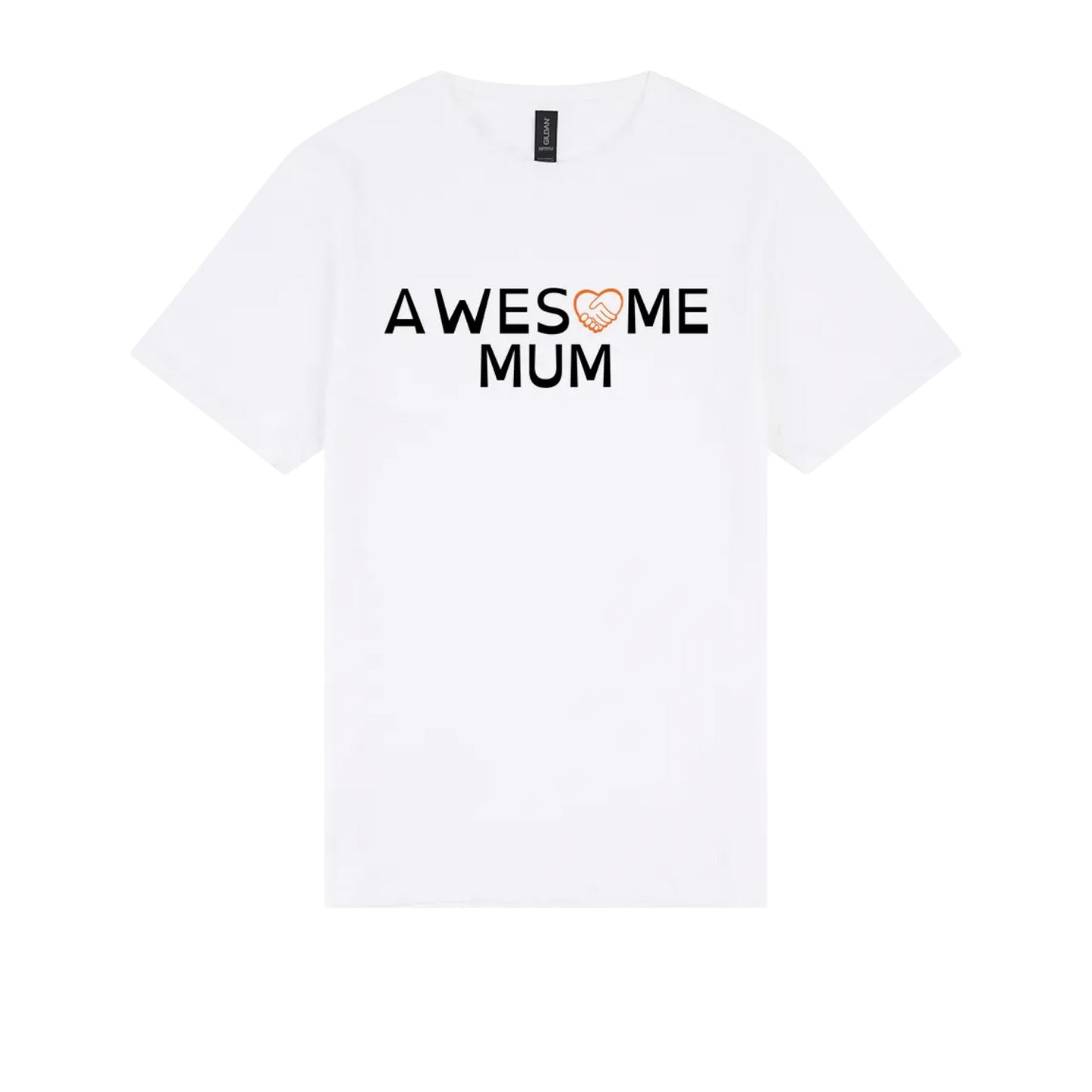 Awesome Mum Tshirt white