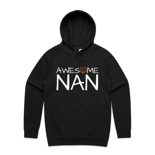 Awesome Nan Hoodie black