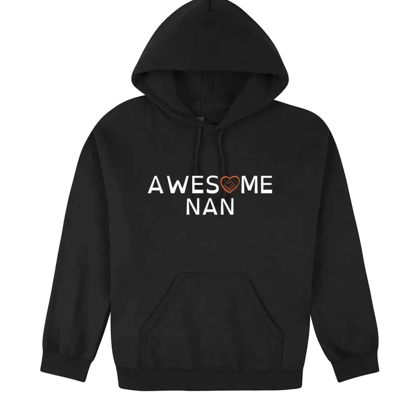 Awesome Nan Hoodie black