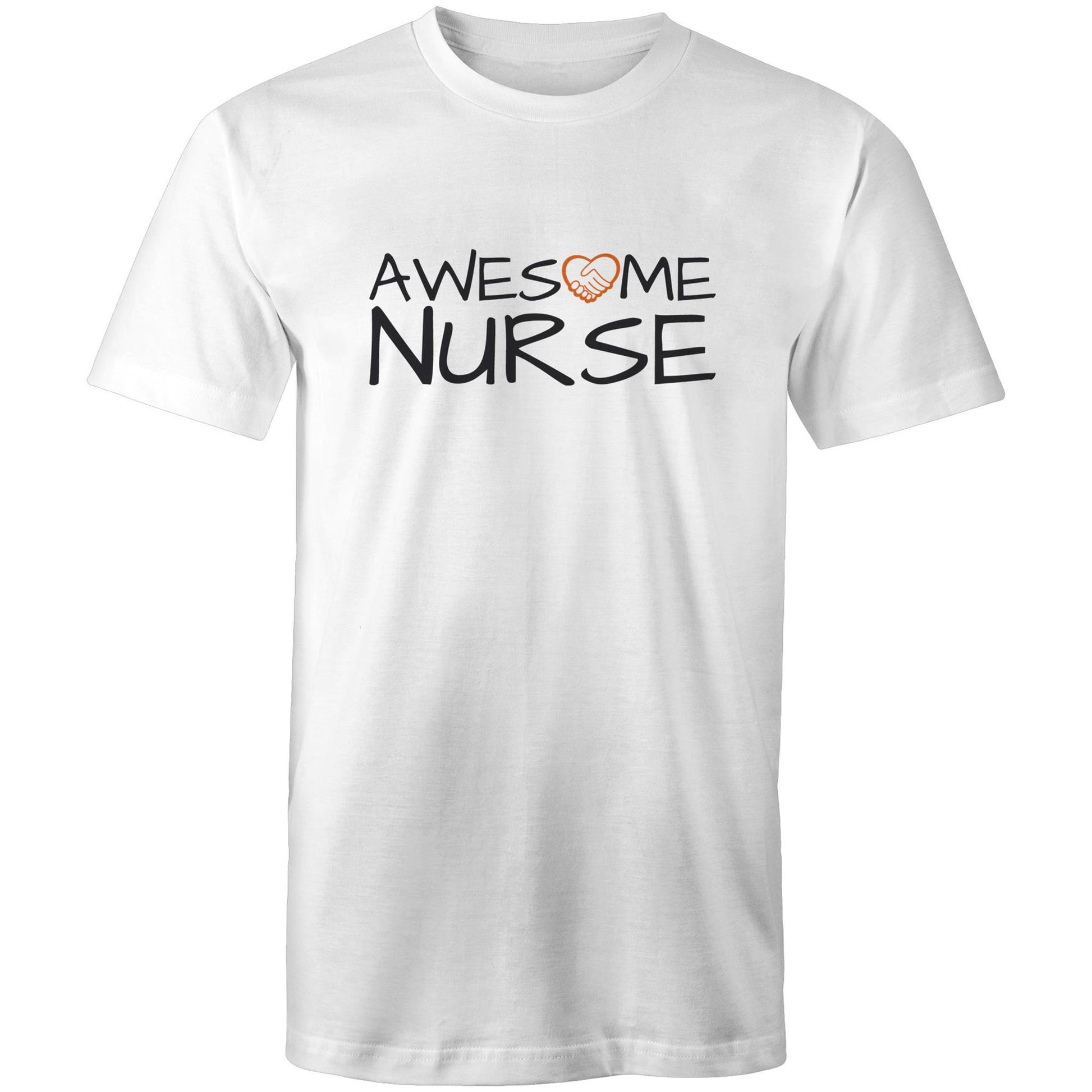 Awesome Nurse Tshirt white