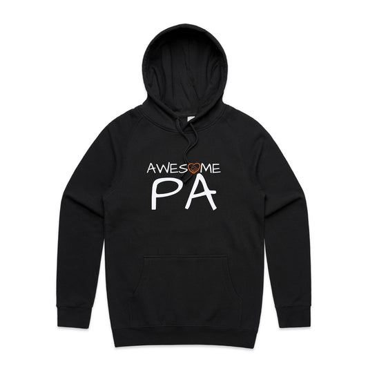 Awesome Pa Hoodie black