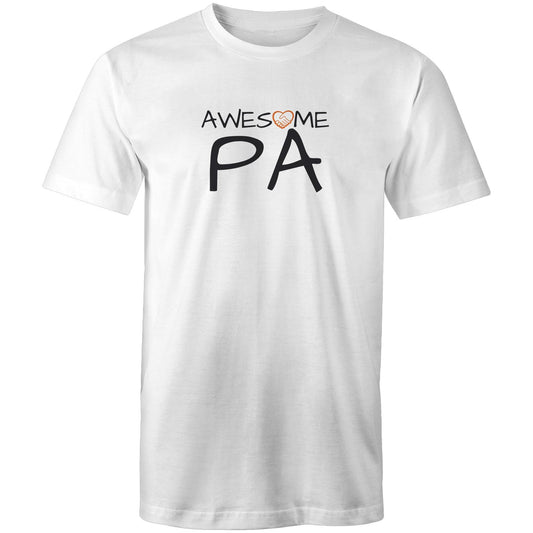 Awesome Pa T-shirt white
