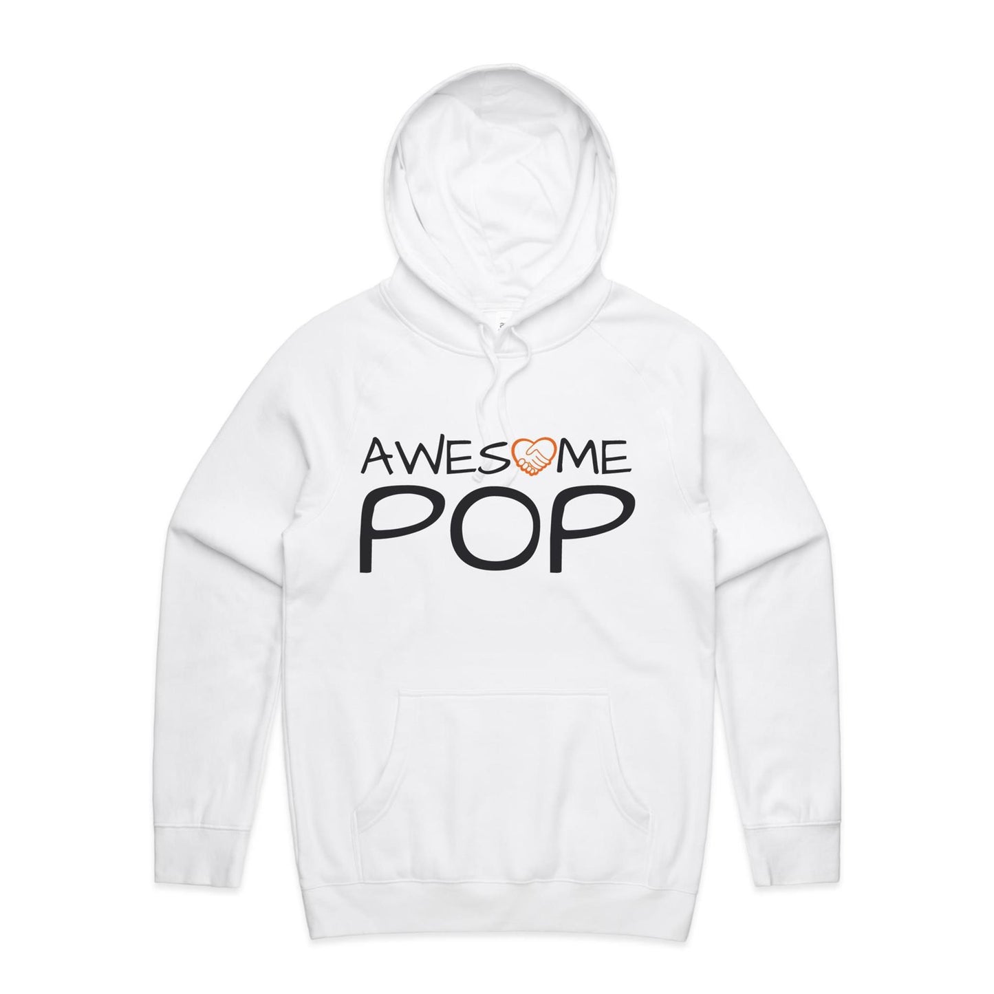 Awesome Pop Hoodie white