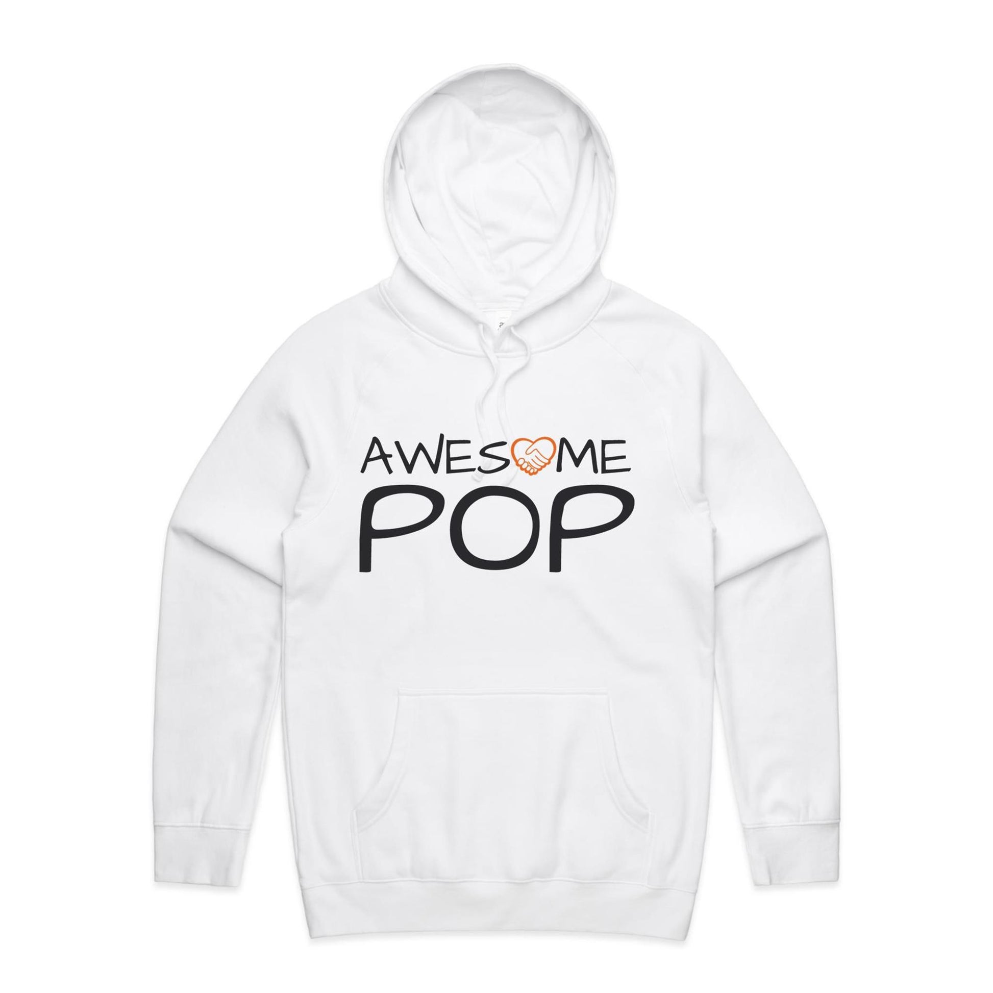 Awesome Pop Hoodie white