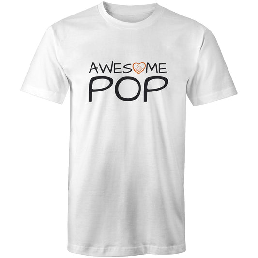 Awesome Pop Tshirt white