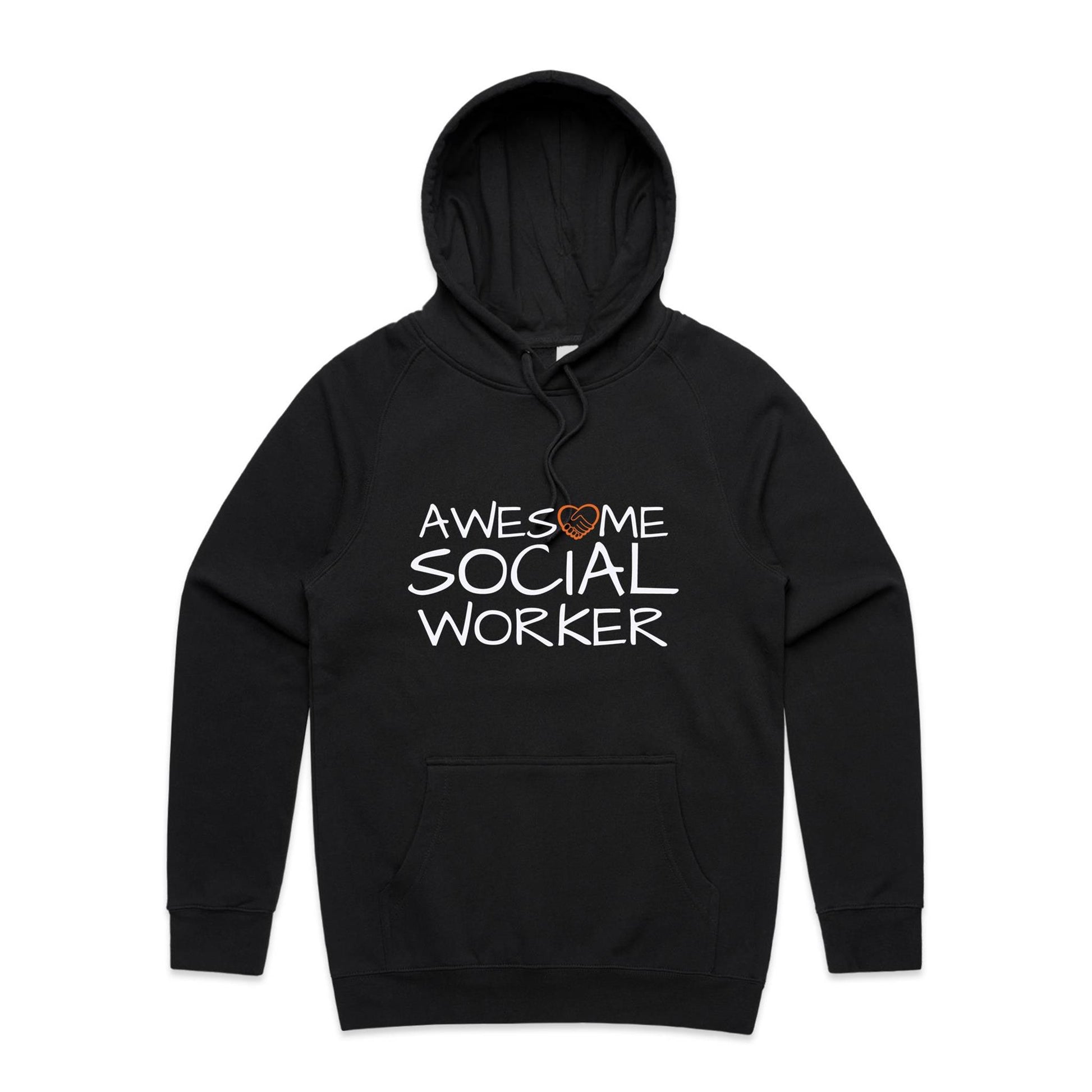 Awesome Social Worker Hoodie black