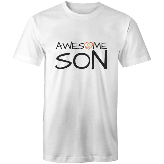 Awesome Son Tshirt white