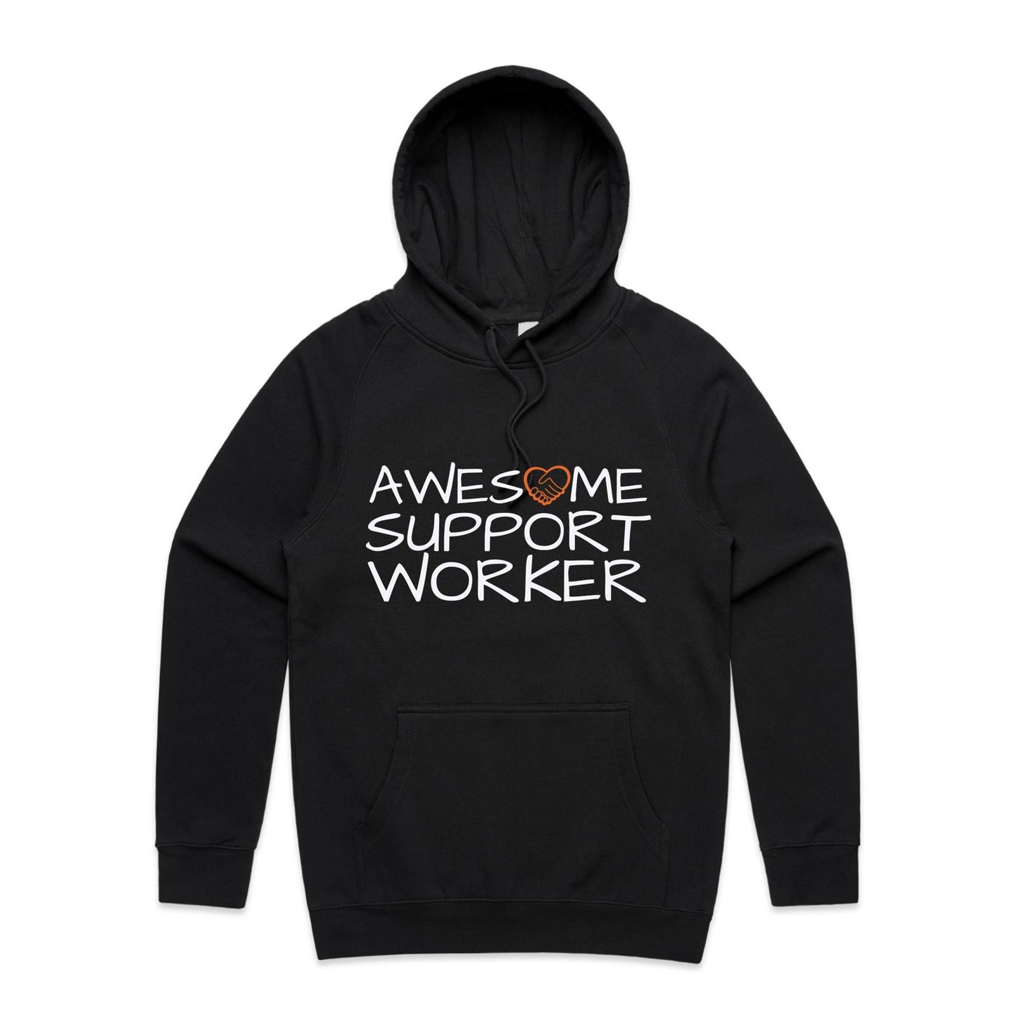 Awesome Support Worker Hoodie black