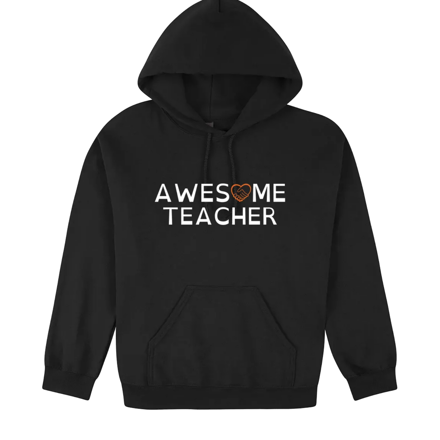 Awesome Teacher Hoodie black
