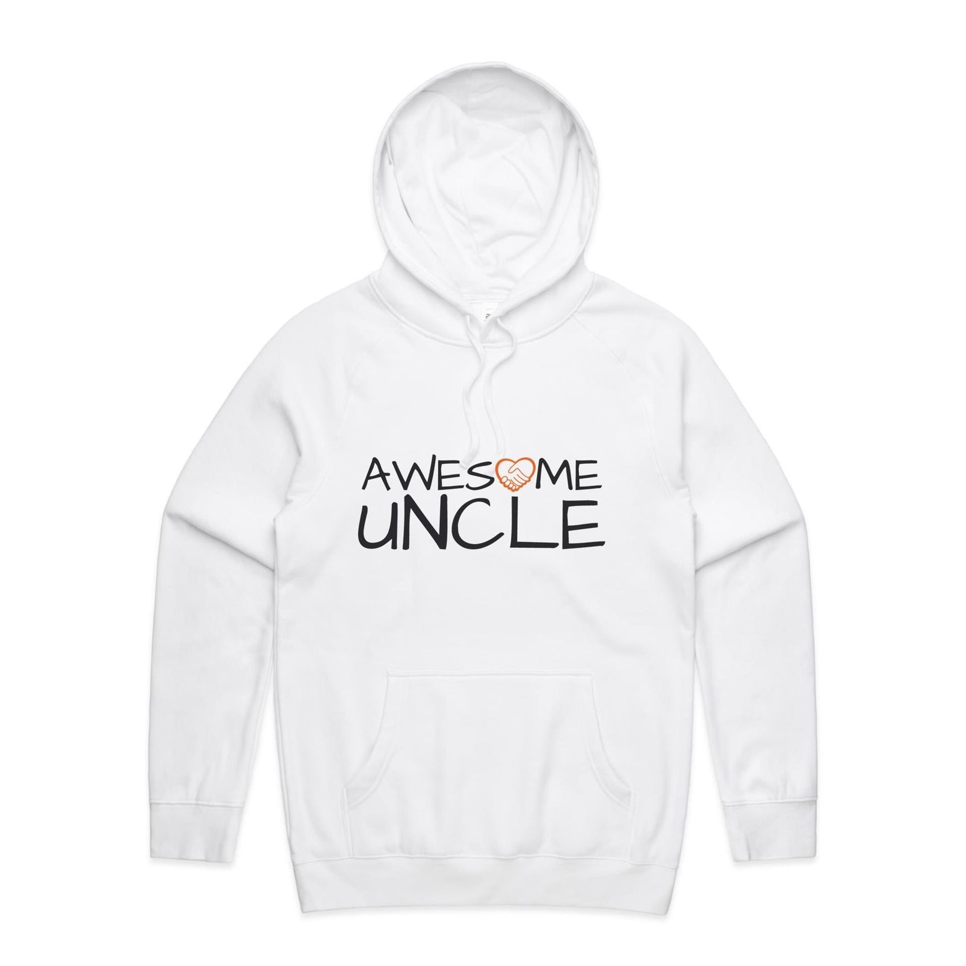 Awesome Uncle Hoodie white