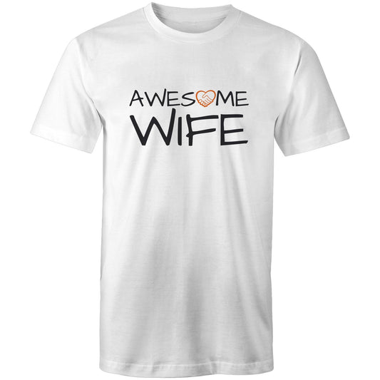 Awesome Wife Tshirt white
