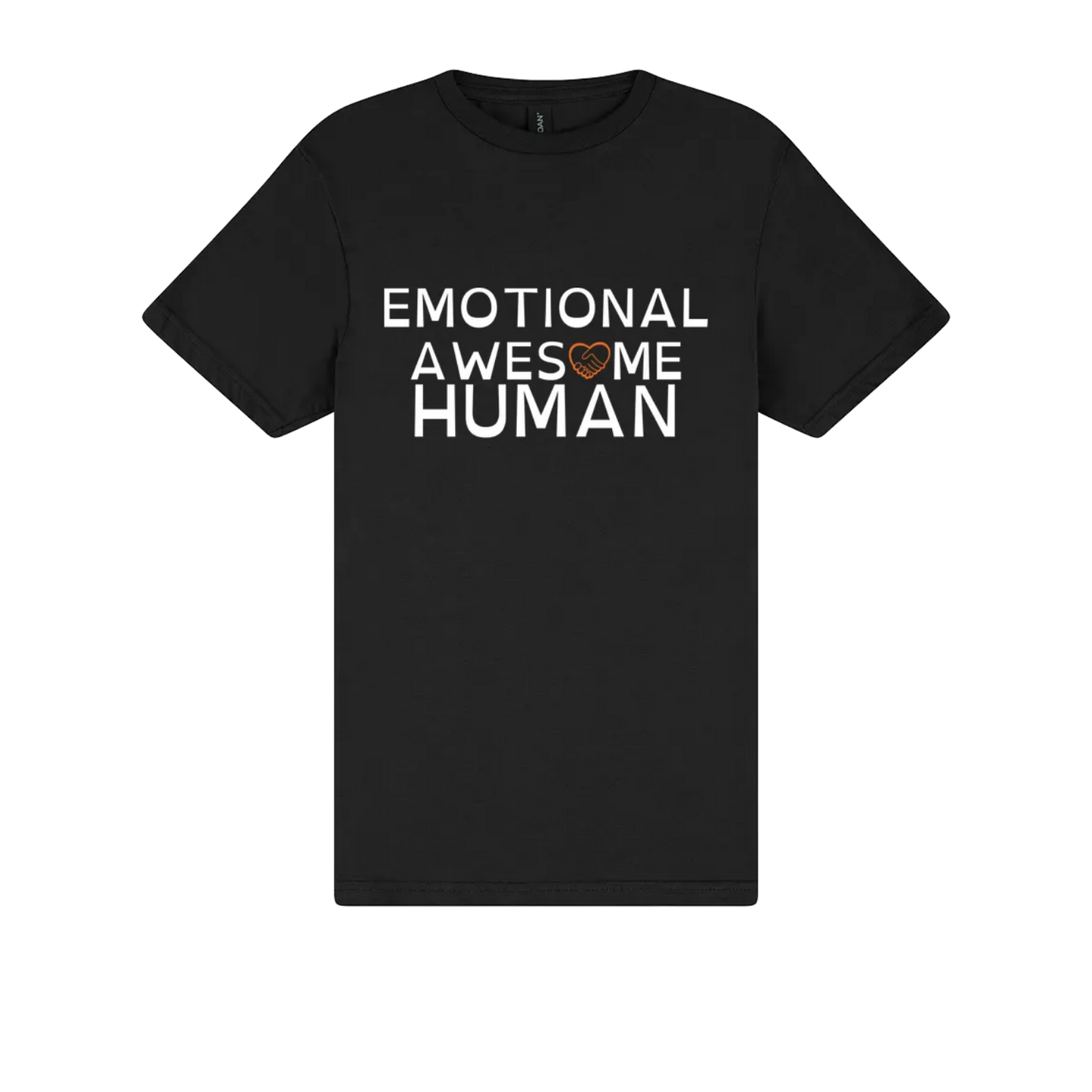 Emotional Awesome Human tshirt black