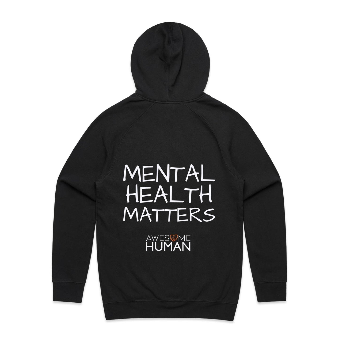 Mental Health Matter Hoodie black back