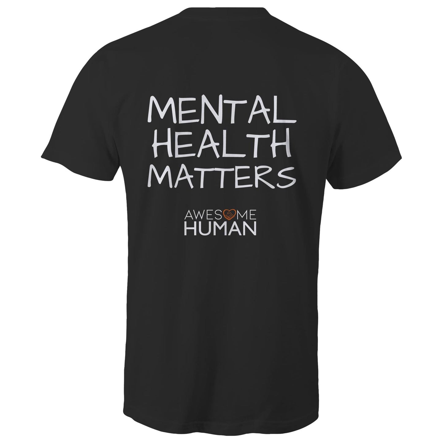 Mental Health Matters Tshirt black back